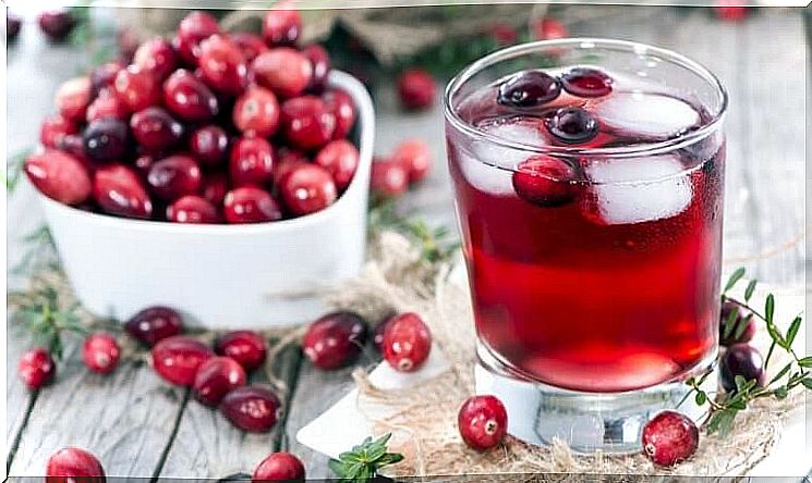 Healthy drinks for weight loss with cranberries