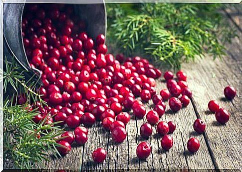 Diet tips with cranberries