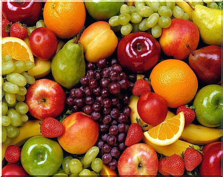Nutrition tips with fruit