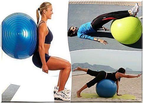 5 exercises for the butt with stability ball