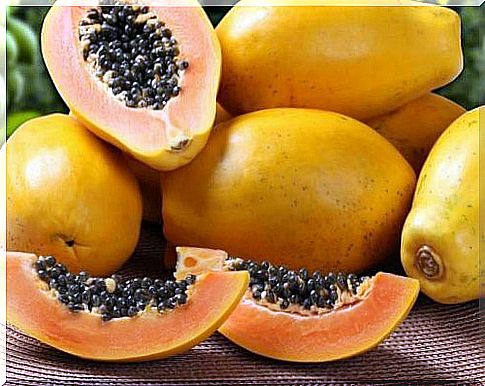 Colon cleansing food: papaya