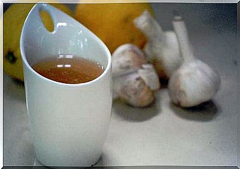 Garlic tea