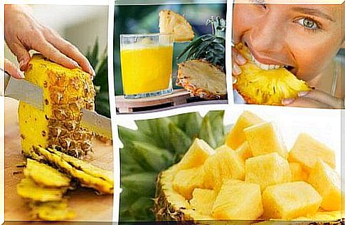 Detox with pineapple