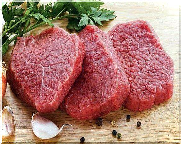 Meat is high in saturated fats and cholesterol, which can clog blood vessels.