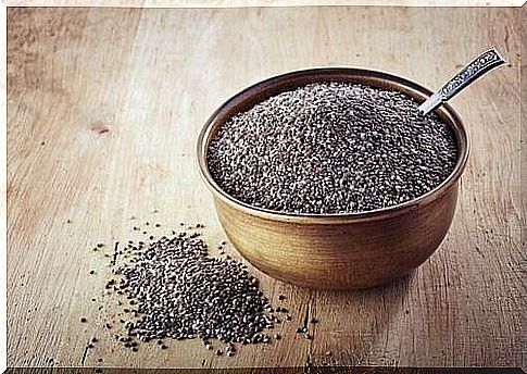 Chia seeds against hardening of the arteries.