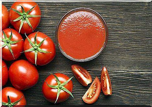 Tomatoes against hardening of the arteries.