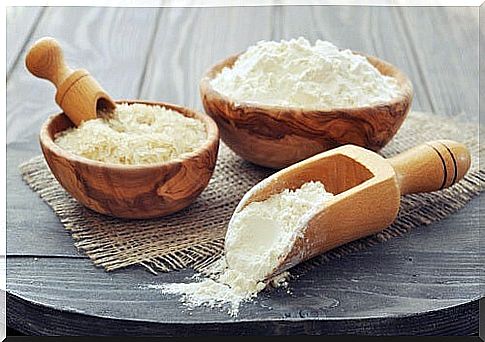 Rice and rice flour 