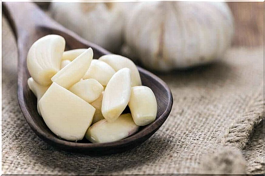 Garlic is a remedy for rhinitis