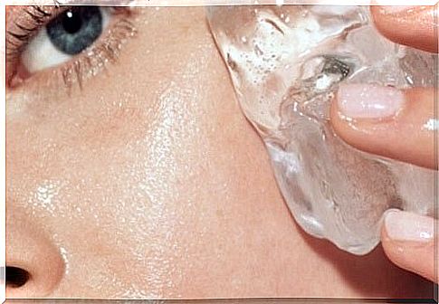 Refreshing: ice cubes for skin care