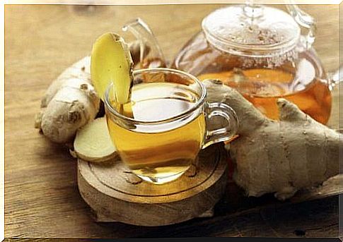 Tea with ginger and aloe vera: a fantastic remedy