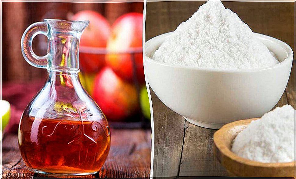 Why water with vinegar and baking soda before meals?
